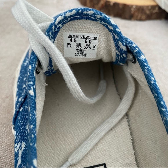 Vans Authentic Denim Splatter Shoes - Picture 10 of 10